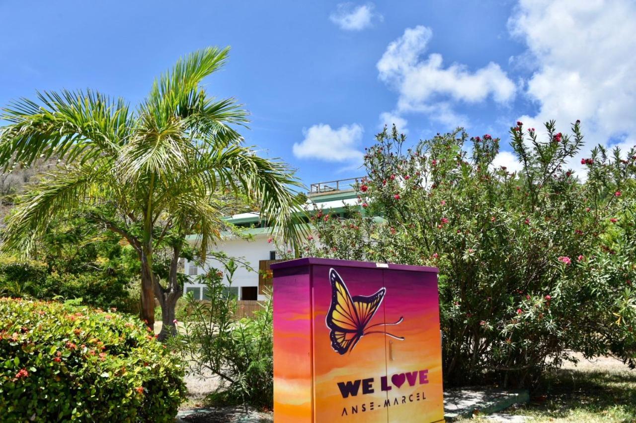 Appartement Les Lauriers - Piscine Sur Le Toit - Anse-Marcel Extérieur photo