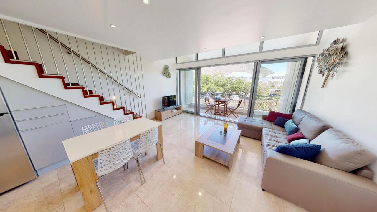 Appartement Les Lauriers - Piscine Sur Le Toit - Anse-Marcel Extérieur photo
